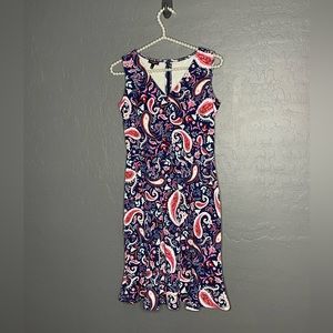 50% OFF Talbots Floral V-neck Dress